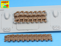 1/16 Panzer IV track link pins x 25 pcs.