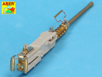 1/16 Barrel for U.S machine gun cal .50  Browning M2 HB