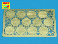 1/35 German WW II 200 Itr. fuel drum covers