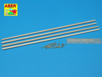 1/35 Telegraph-double pillar set for 4 cross bar with 8 insulators