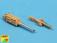 1/35 Barrels for German WWI A7V Tank