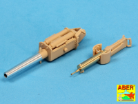 1/35 Barrels for German WWI A7V Tank