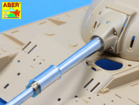 1/35 German 8,8cm Kw.K 43 (L/71) gun used on Tiger B Porsche turret-early