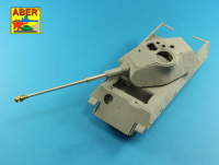 1/35 Barrel 8,8cm Kw.K 43 for  Tiger B Porsche turret-late