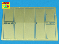1/48 Side skirts for Panther Ausf.G, and Jagdpanther