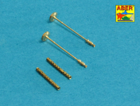 1/48 Set of 2 barrels for German machine guns MG34
