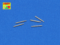 1/72 Set 0f 5 Barrels for Tank MG 34