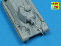 1/72 Soviet 76,2mm ZiS-5/F-34 tank barrel for KV-1 late &amp;amp; T-34/76