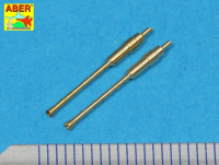 1/72 Set of 2 gun barrels KwK 38