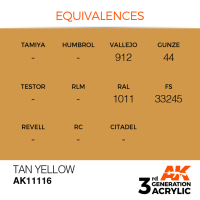 Tan Yellow 17ml