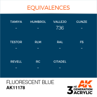 Fluorescent Blue 17ml