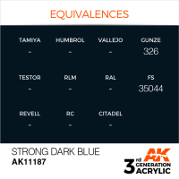 Strong Dark Blue 17ml