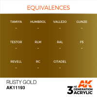 Rusty Gold 17ml