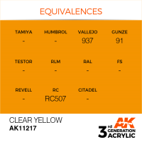 Clear Yellow 17ml