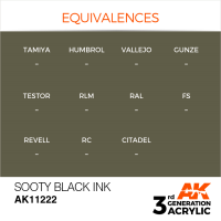 Sooty Black INK 17ml