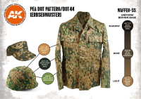 WAFFEN SS 44 DOT UNIFORM COLORS 3G