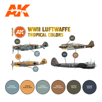WWII Luftwaffe Tropical Colors SET 3G
