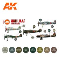 WWII IJAAF Aircraft Colors SET 3G