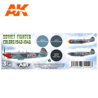 Soviet Fighter Colors 1943-1945 SET 3G