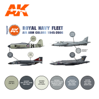 RN Fleet Air Arm Aircraft Colors 1945-2010 SET 3G