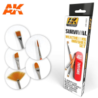 SURVIVAL WEATHERING BRUSH SET