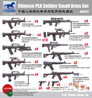 1/35Chinese PLA Solider Small arms Set