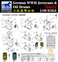 1/48WWII German Jerry Can &amp;amp; Fuel Drum