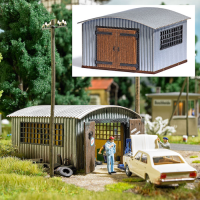 H0 Wellblechschuppen H0