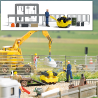 H0 A-Set:Stra&#223;enwalze m Figur H0