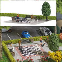 H0 A-Set: Gartenschach H0