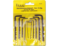 Sechskantschl&amp;#252;sselset  (Imbus) 10-teilig 0.7 - 4 mm
