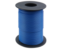 Kupferlitze  0.14mm / 100m Blau