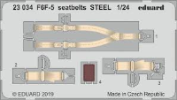 1/24F6F-5 seatbelts STEEL for Airfix