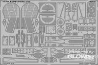 1/32P-39Q/N landing gear for Kittyhawk