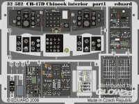 1/32CH-47D Chinook interior f&#252;r Trumpeter-Bausatz