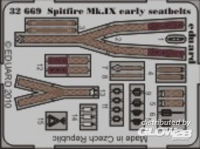 1/32 Spitfire Mk.IX early seatbelts (TAM)