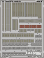 1/32 B-25J seatbelts for HK Models