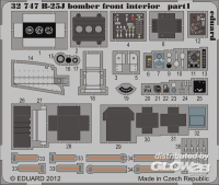 1/32 B-25J bomber front interior S.A. f.HK M.