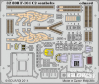 1/32 F-104 C2 seatbelts for Italeri