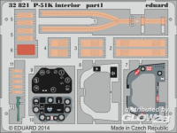 1/32 P-51K interior S.A. for Dragon