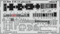 1/32F4U-1A placards for Tamiya