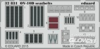 1/32 OV-10D seatbelts for Kitty Hawk