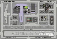 1/32A-10 Thunderbolt II dashboard f&#252;r Trumpeter-Bausatz