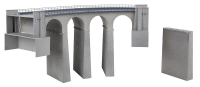 H0 Viadukt-Set, 2-gleisig, gebogen