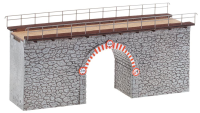 H0 Steinbogenbr&#252;cke mit Lasercutteilen