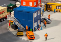 H0 4 Baucontainer, blau