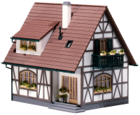 H0 Einfamilienhaus Fachwerk