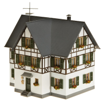 H0 Fachwerk Zweifamilienhaus