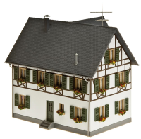 H0 Fachwerk Zweifamilienhaus