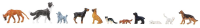 H0 Hunde und Katzen